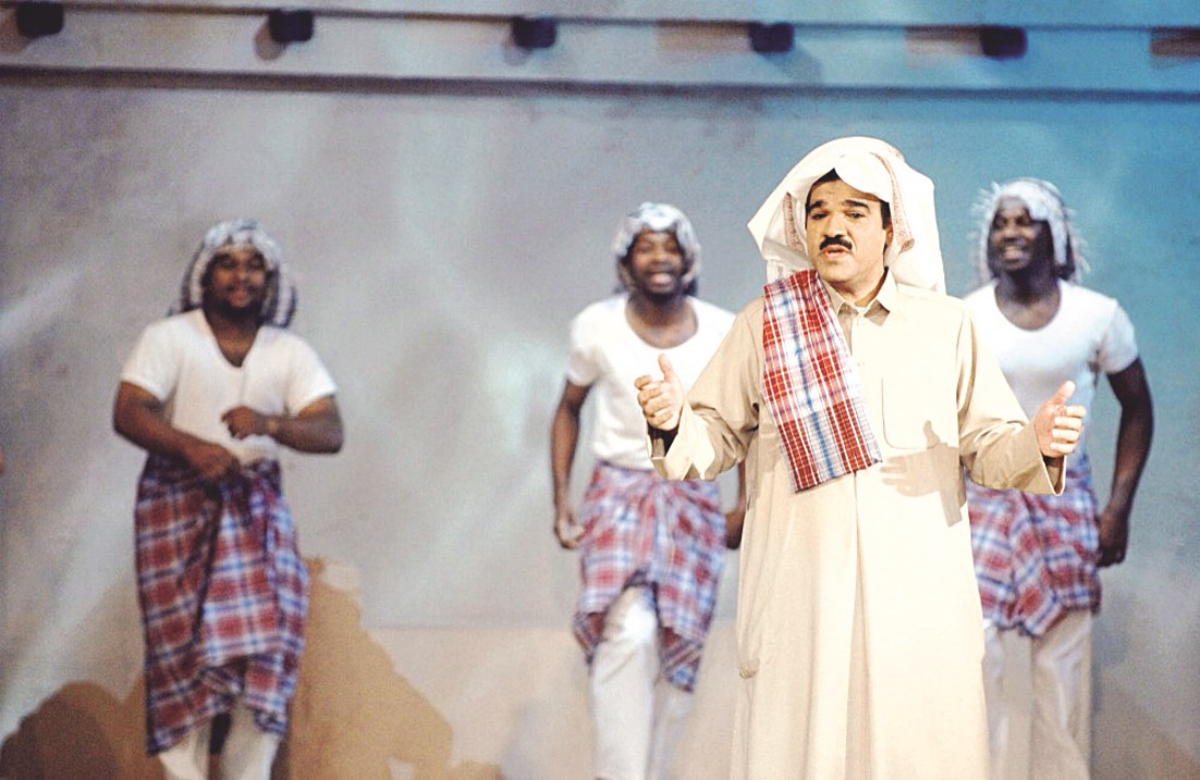 مشاركا في أوبريت ديرة الطيبين