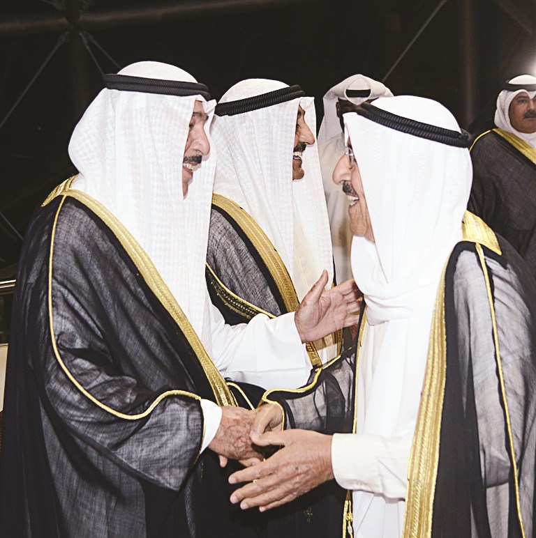 تهنئة من جابر العبدالله الجابر