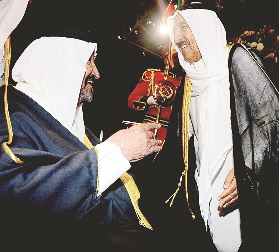 ... وسمو الشيخ سالم العلي