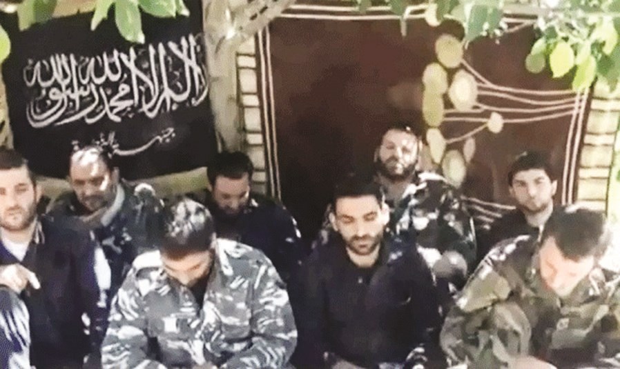 u0628u0639u0636 u0627u0644u0639u0633u0643u0631u064au064au0646 u0627u0644u0645u062eu0637u0648u0641u064au0646 u0644u062fu0649 u00abu0627u0644u0646u0635u0631u0629u00bb u0648u00abu062fu0627u0639u0634u00bb