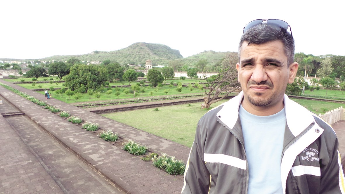 الزميل منصور الشمري بين أحضان الطبيعة