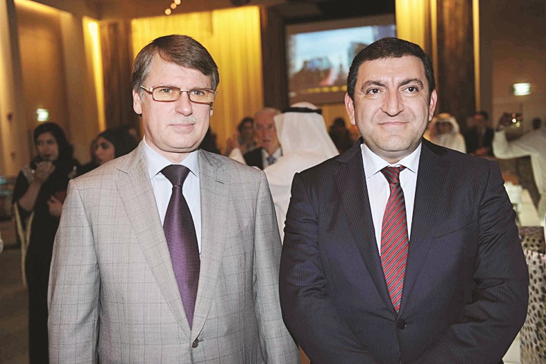 سفيرا أذربيجان وروسيا يشاركان في الاحتفالية