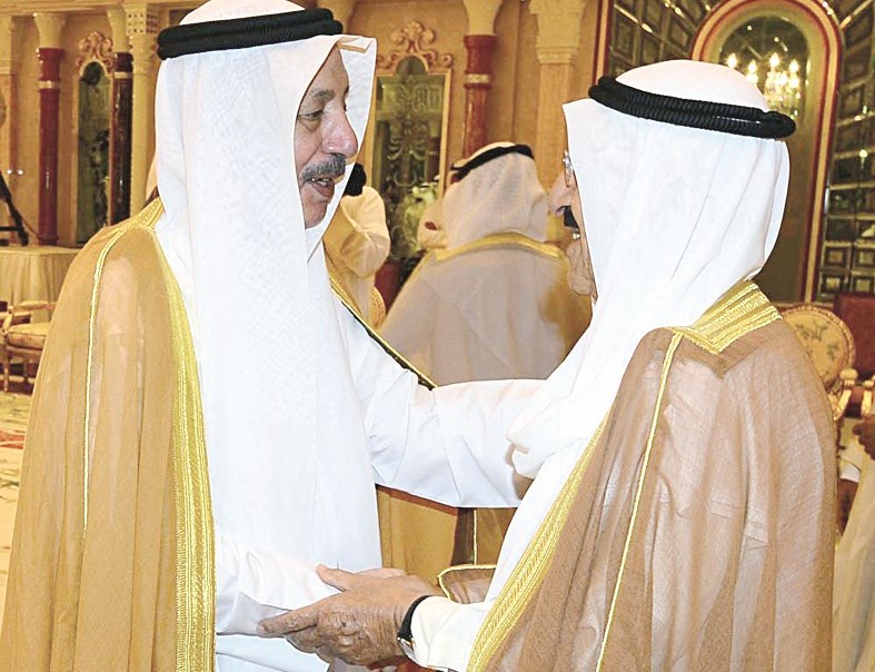 سموه يتلقى تهنئة فلاح بن جامع