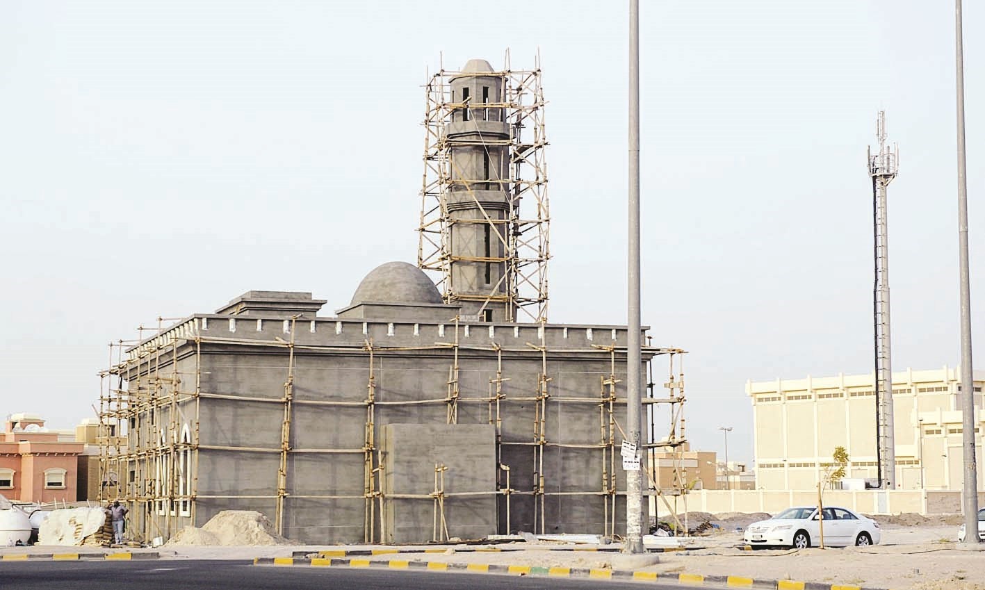 بناء جديد ... لم يكتمل بعد