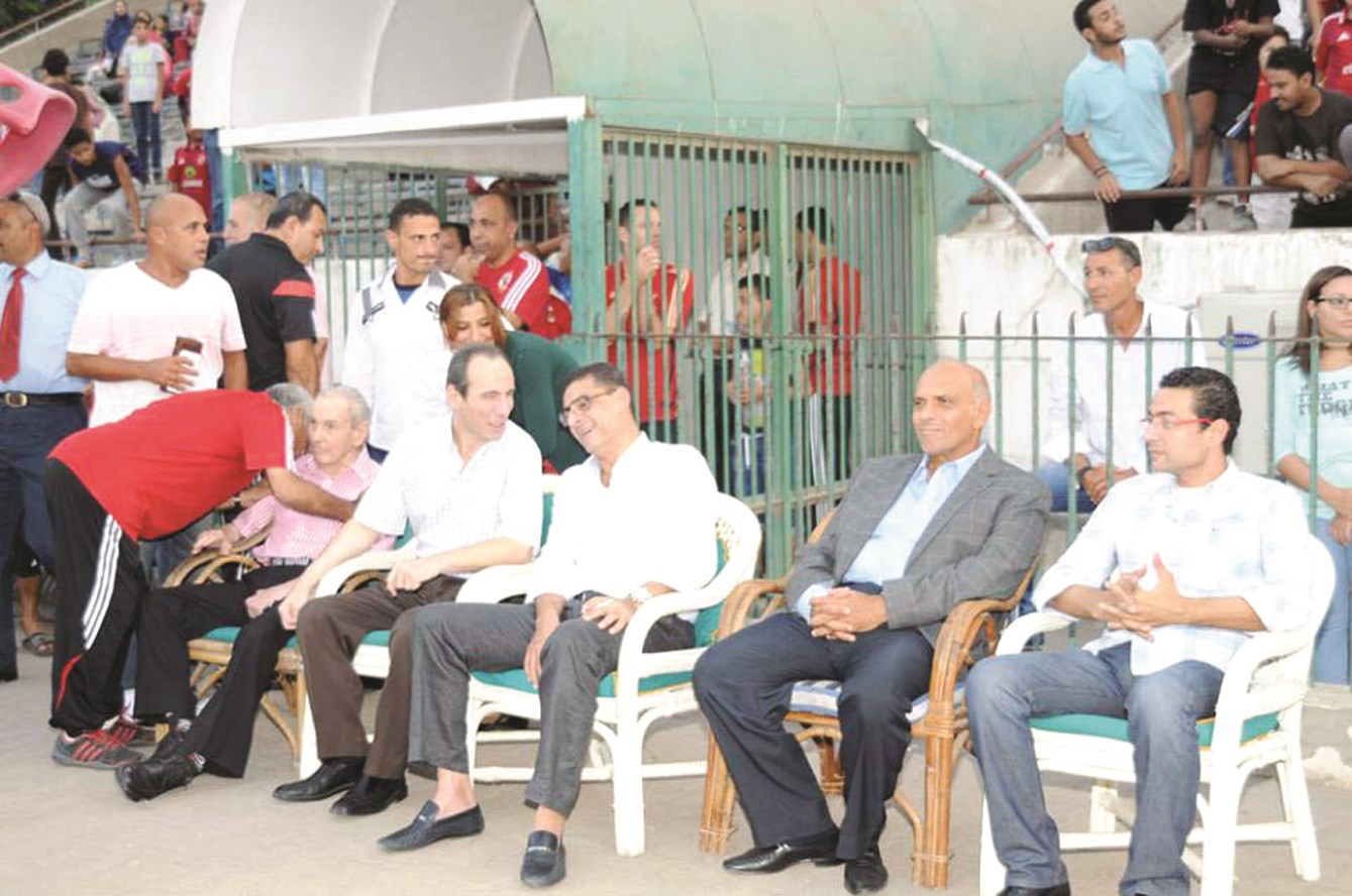 طارق سليم ظهر لأول مرة منذ سنوات بجوار محمود طاهر