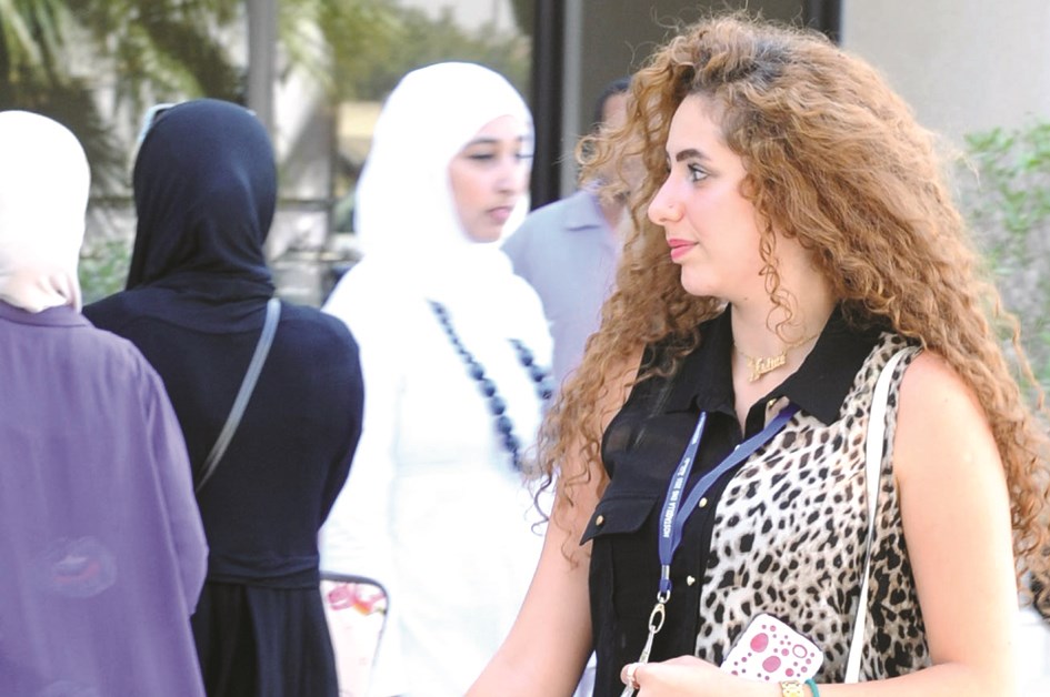 الطالبات تسيّدن المشهد الانتخابي (تصوير زكريا عطية)