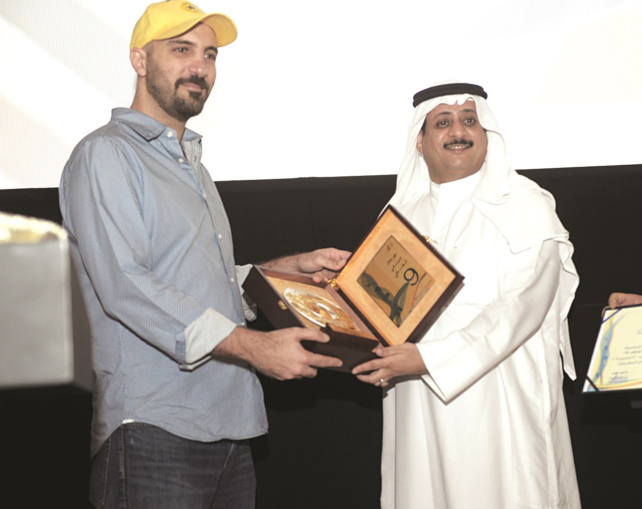 بدر الدويش يكرّم دانيال جوزيف