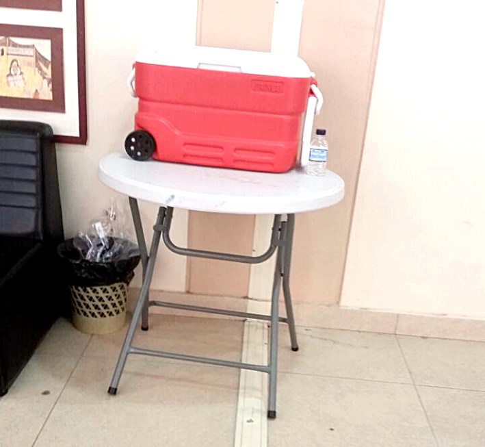 المرطبات التي أمنتها الموظفات