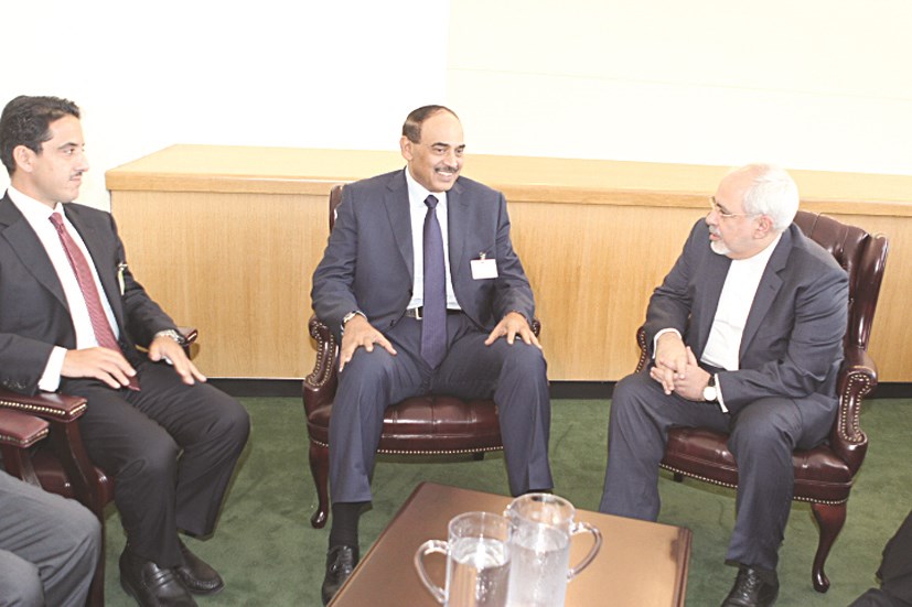 ... ومع نظيره الايراني