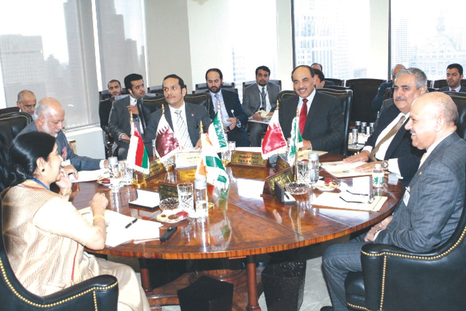 u0627u0644u062eu0627u0644u062f u0645u062au0631u0626u0633u0627u064b u0648u0641u062f u0648u0632u0631u0627u0621 u0627u0644u062eu0627u0631u062cu064au0629 u0627u0644u062eu0644u064au062cu064au064au0646 u0645u0639 u0648u0632u064au0631 u062eu0627u0631u062cu064au0629 u0627u0644u0647u0646u062f