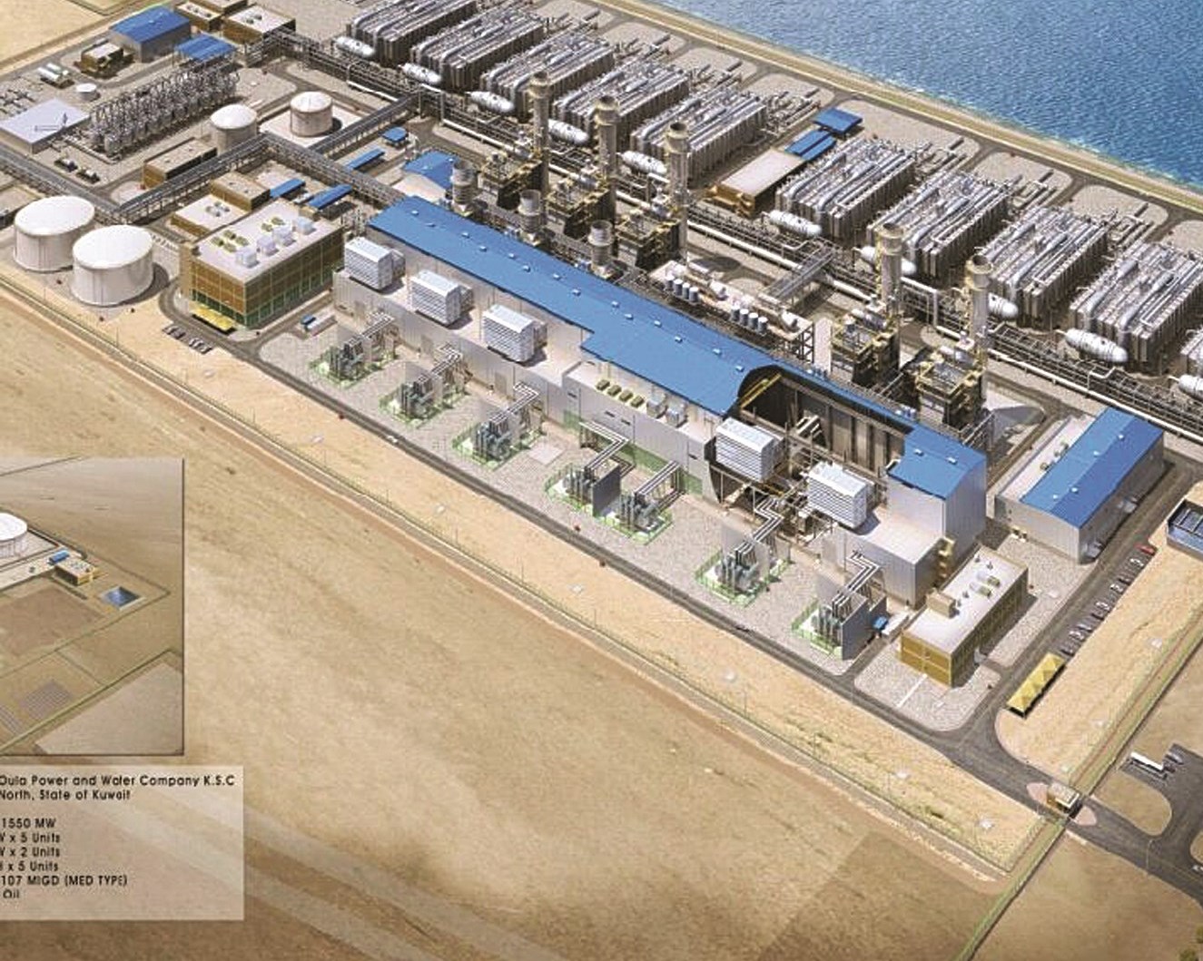 الصورة النهائية للمشروع بعد إنجازه