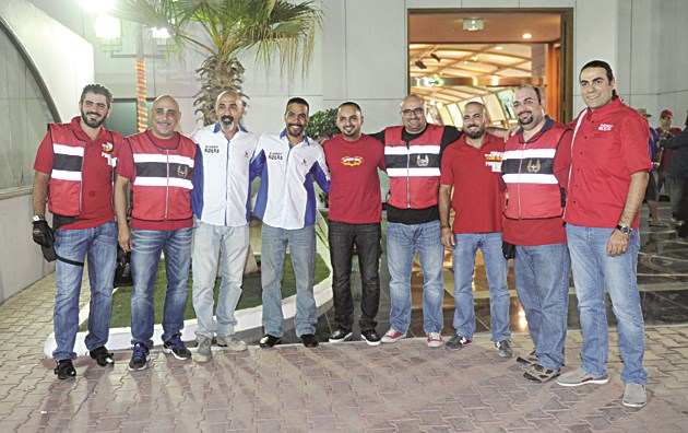 لقطة جماعية في المتحف (تصوير زكريا عطية)