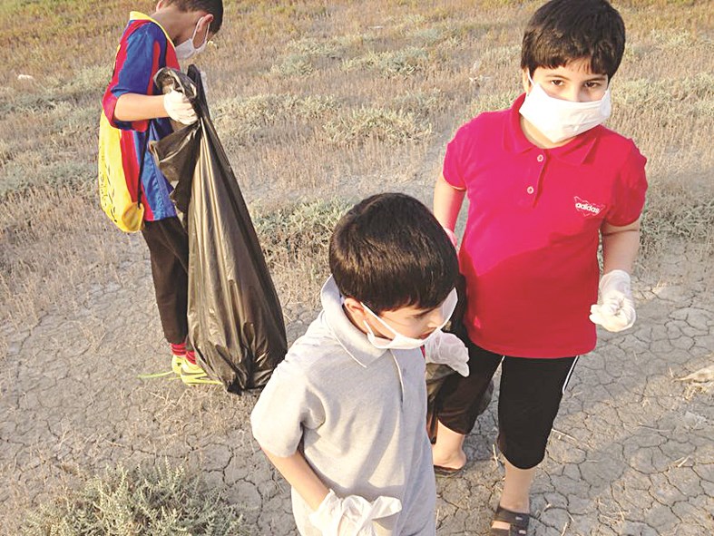 همة طفولية عالية تفاعلاً مع الحملة