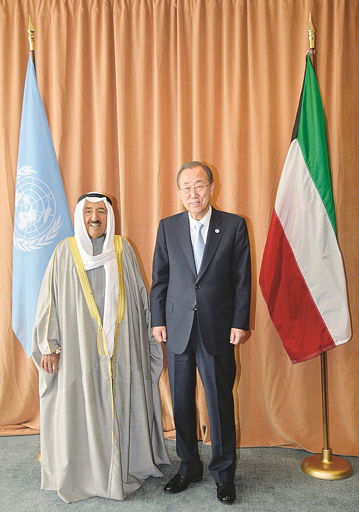 سمو الأمير وبان كي مون