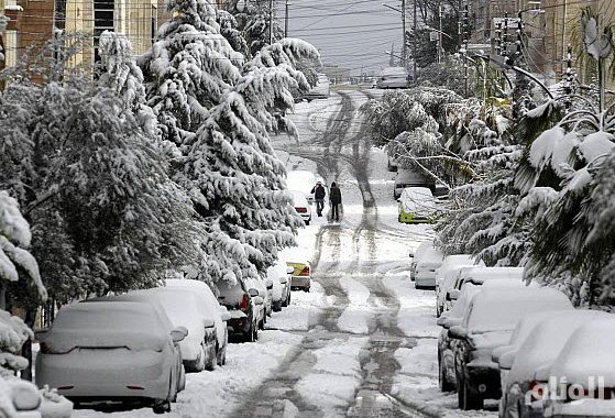 u0627u0644u0639u0627u0635u0641u0629 u0627u0644u062bu0644u062cu064au0629 u0641u064a u0627u0644u0627u0631u062fu0646