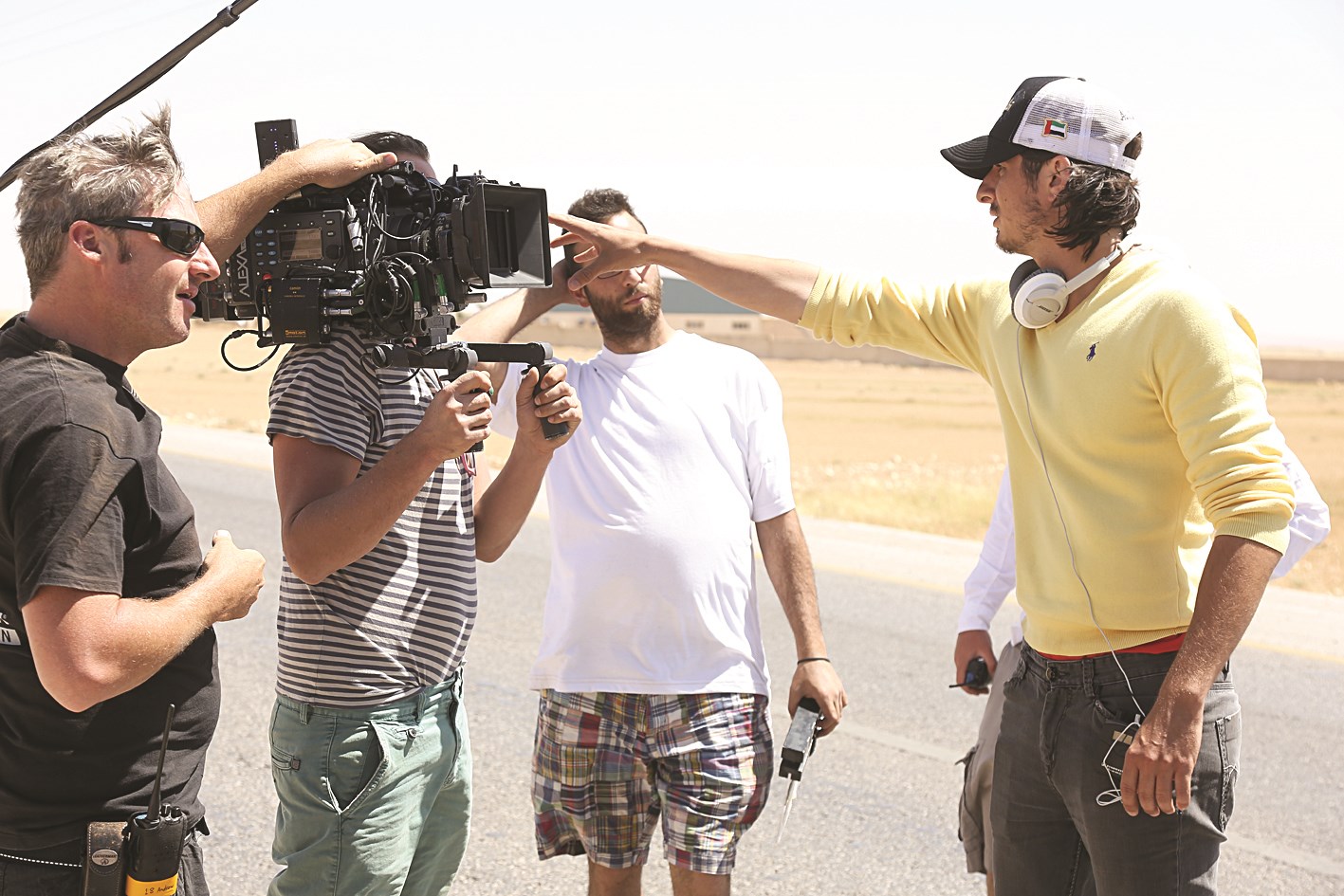 من أجواء التصوير