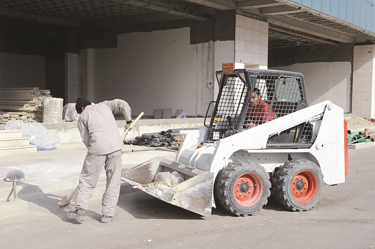 العمل يجري على قدم وساق لإنجاز المشروع