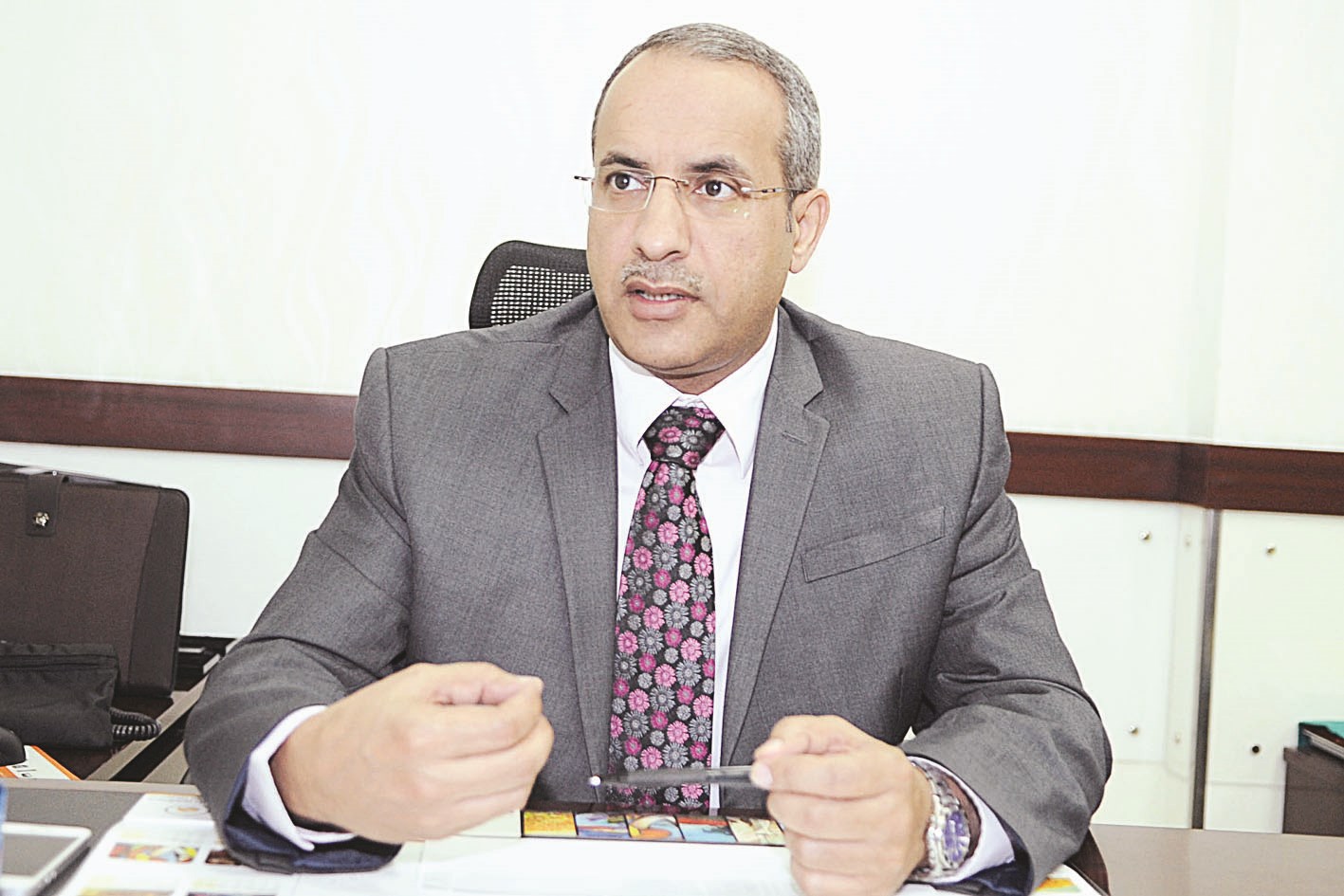 منصور الشمري (تصوير كرم ذياب)