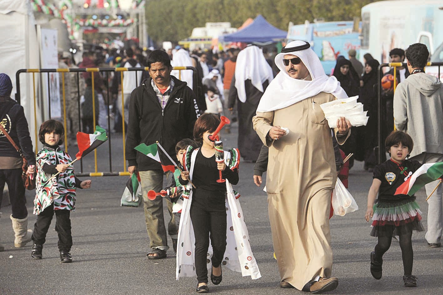 حشود عائلية