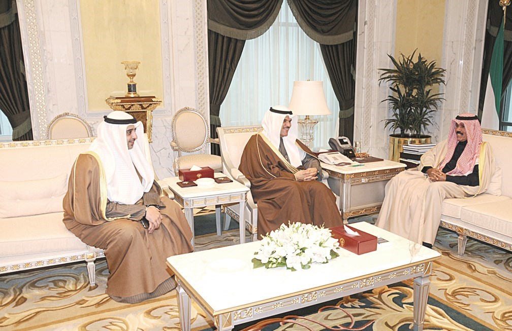 سموه مستقبلاً الحمود والعبدالله