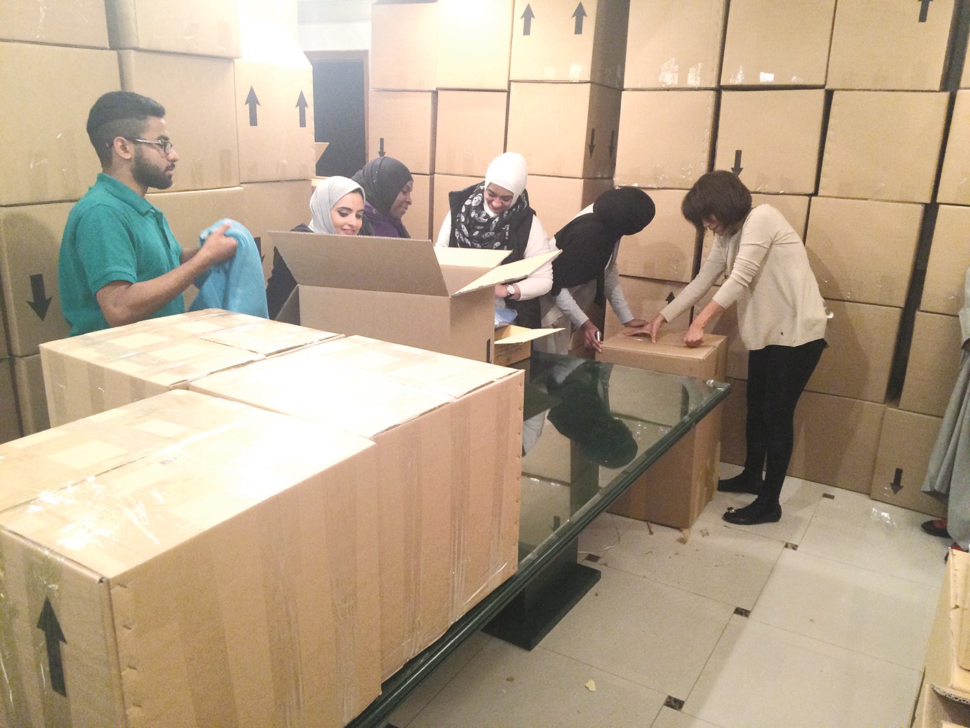 إعداد المساعدات قبل السفر