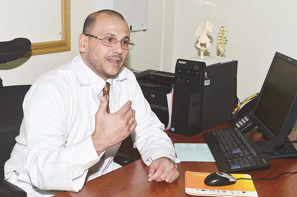 محمد القعيمي                 (تصوير موسى عياش)