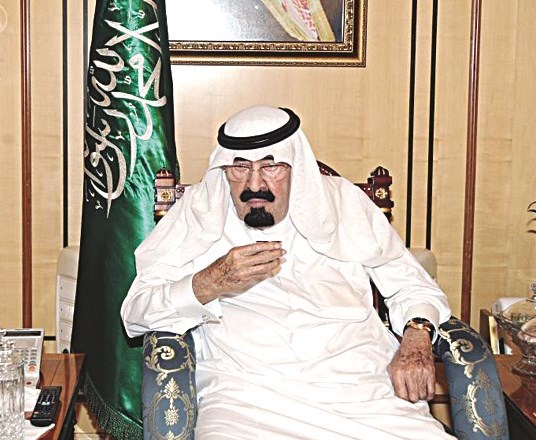 المغفور له بإذن الله الملك عبدالله بن عبدالعزيز