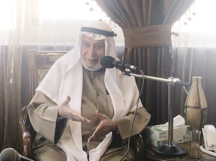 المذكور متحدثا خلال اللقاء