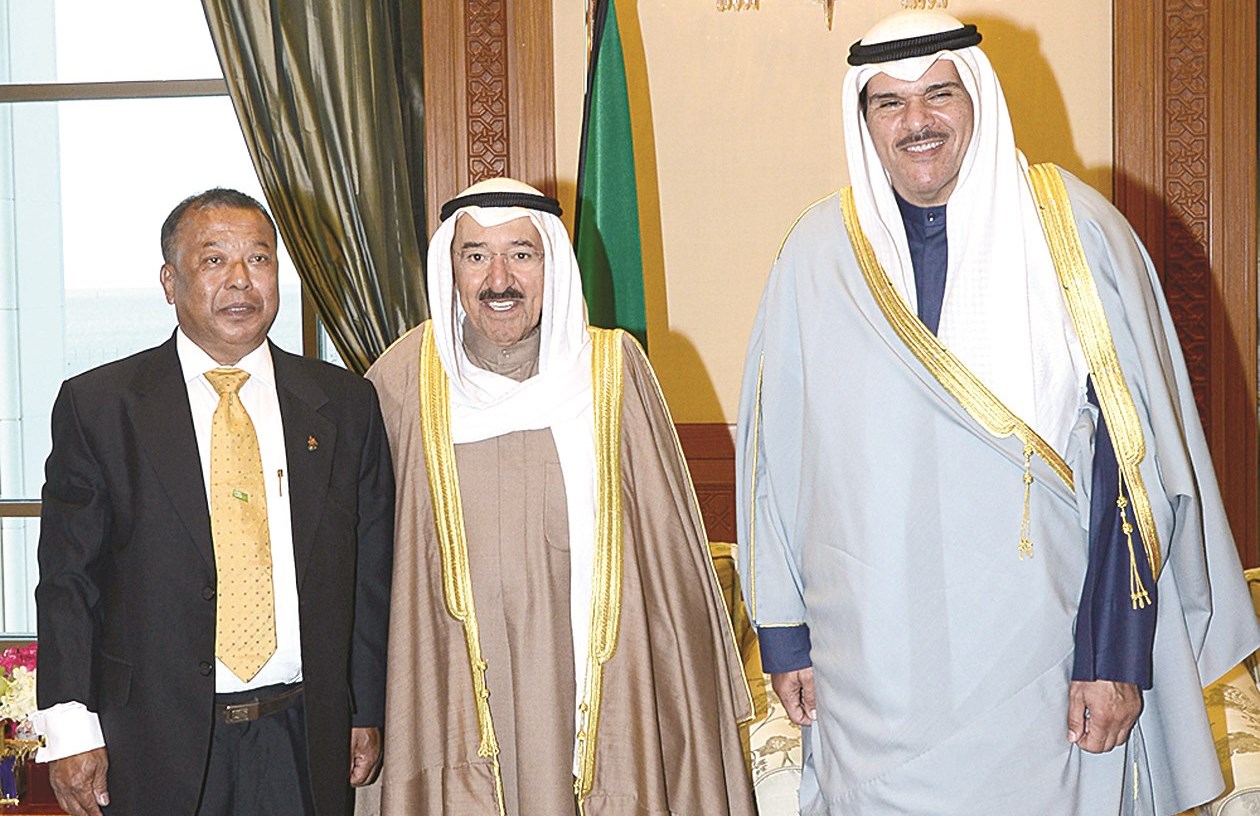 سموه مستقبلاً وزير الإعلام والمسؤول الرياضي النيبالي