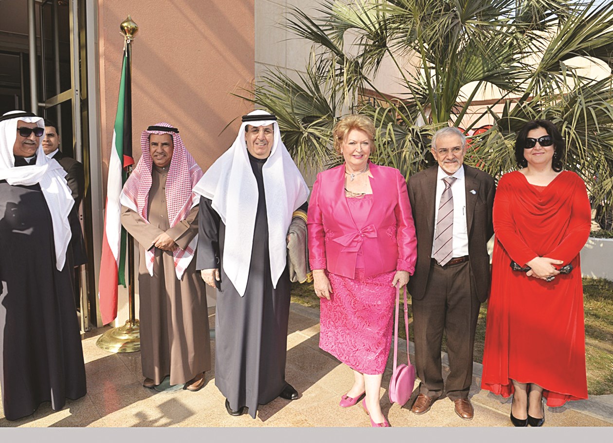 جانب من ضيوف الحفل