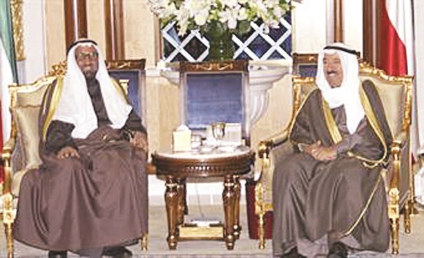 الراحل في لقاء مع سمو الأمير