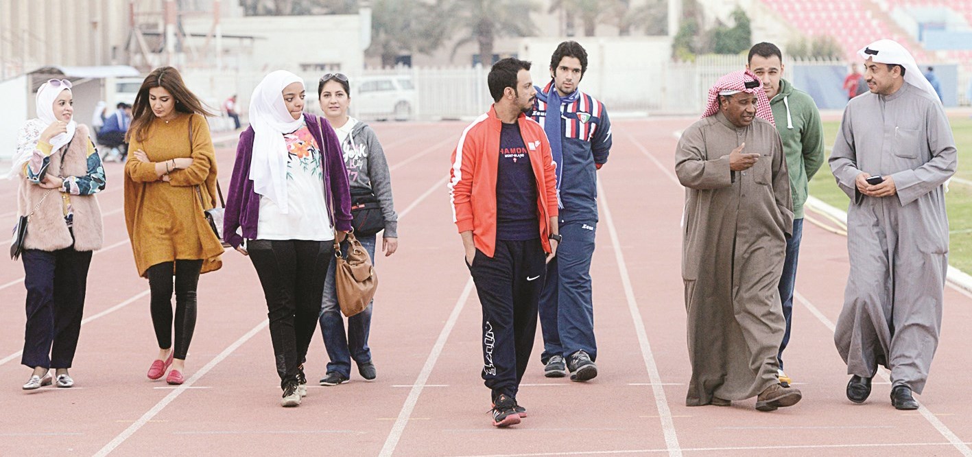 u062cu0627u0646u0628 u0645u0646 u0631u062du0644u0629 u00abu0627u0644u0641u0648u0632 u0644u0644u0631u064au0627u0636u0629 u0627u0644u0643u0648u064au062au064au0629u00bb