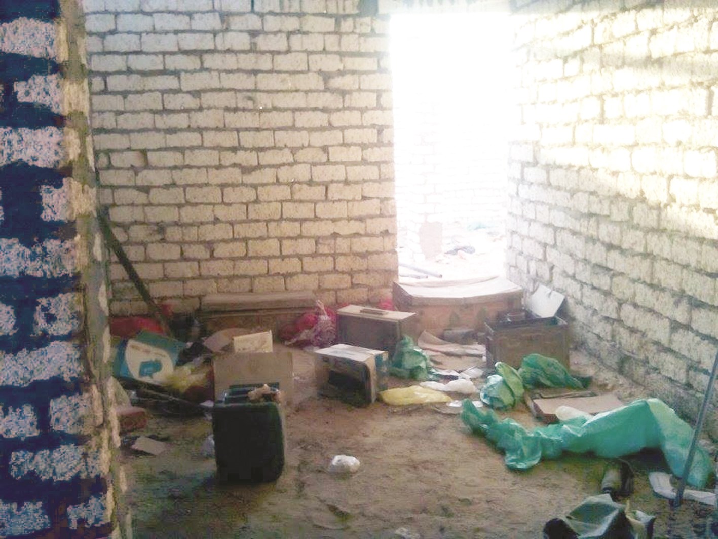 المنزل الذي حصلت فيه الجريمة