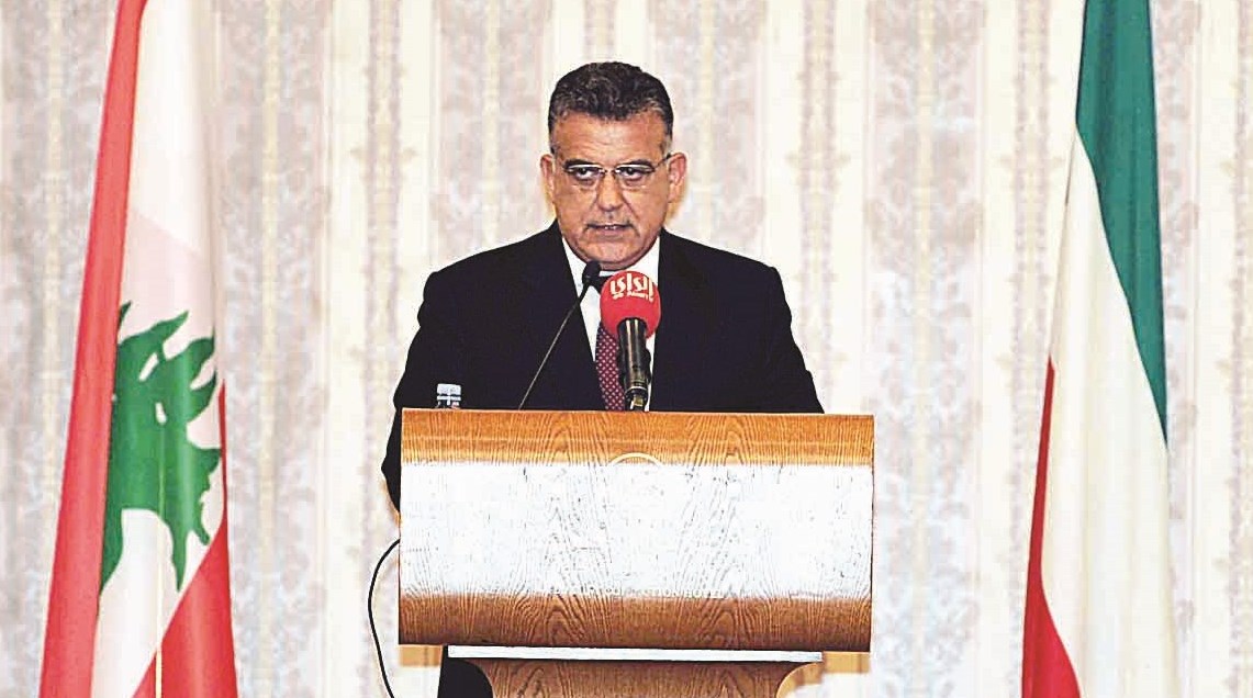 اللواء عباس إبراهيم ملقياً كلمته