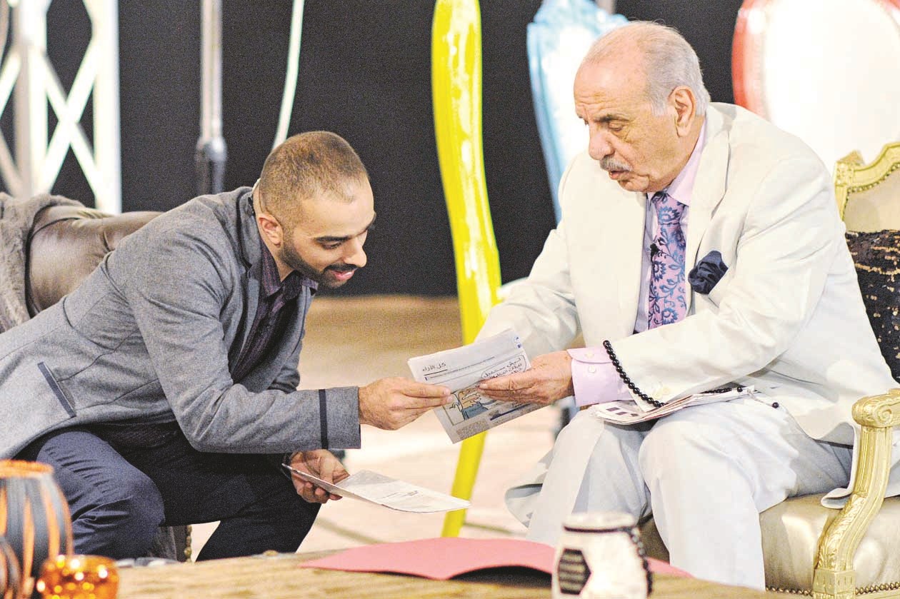 حمد العلي مع محمد السنعوسي