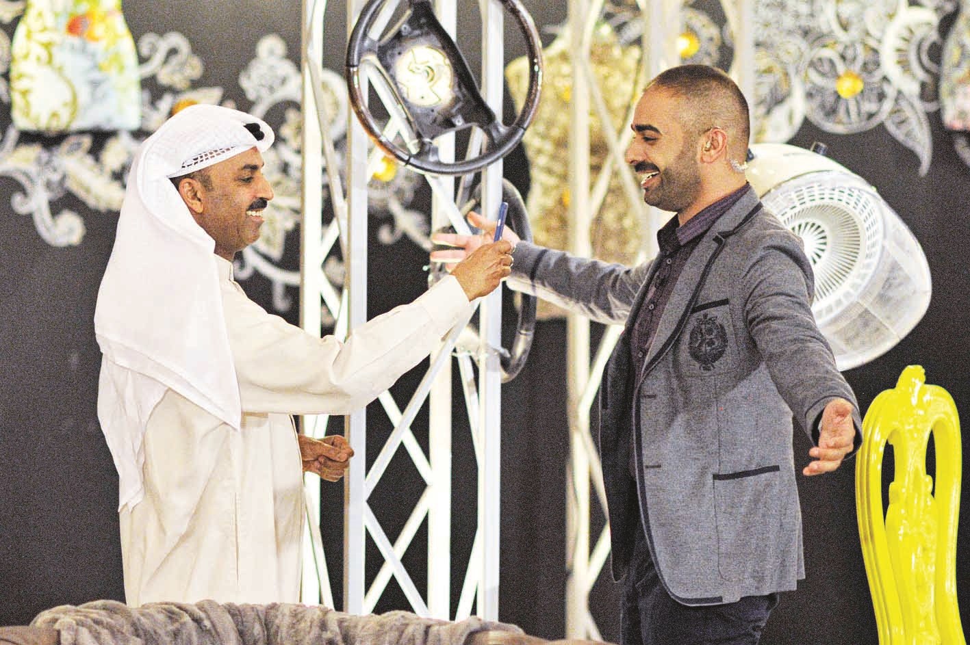 ... ومستقبلاً طارق العلي (تصويرجاسم بارون)