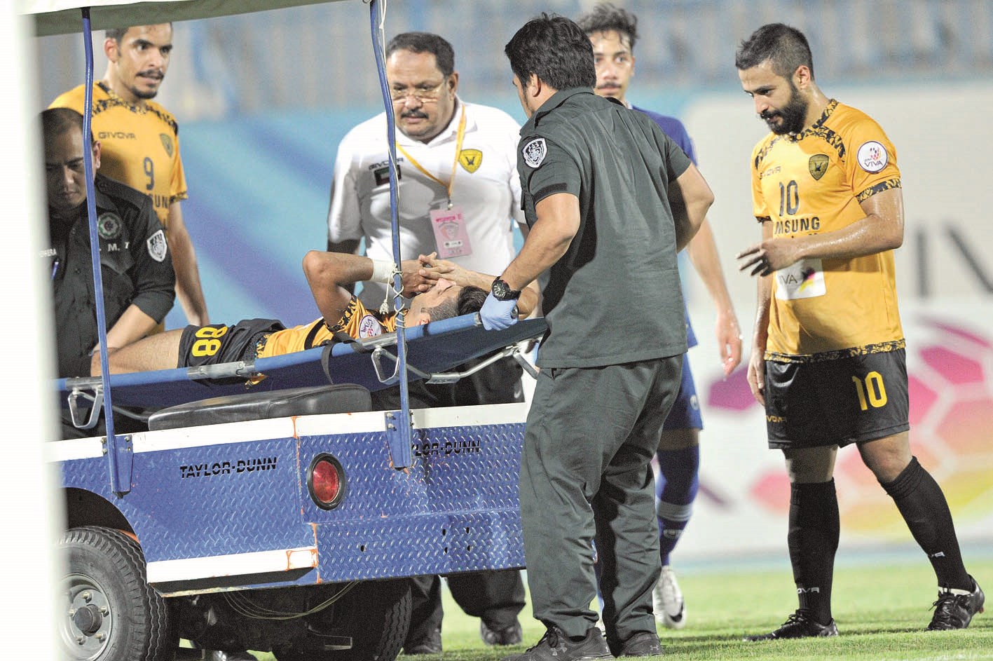 u0639u0628u062fu0627u0644u0639u0632u064au0632 u0645u0634u0639u0627u0646 u064au0648u0627u0633u064a u0632u0645u064au0644u0647 u0627u0644u0645u0635u0627u0628 u0623u062du0645u062f u0627u0644u0632u0646u0643u064a (u062au0635u0648u064au0631 u062cu0627u0633u0645 u0628u0627u0631u0648u0646 )