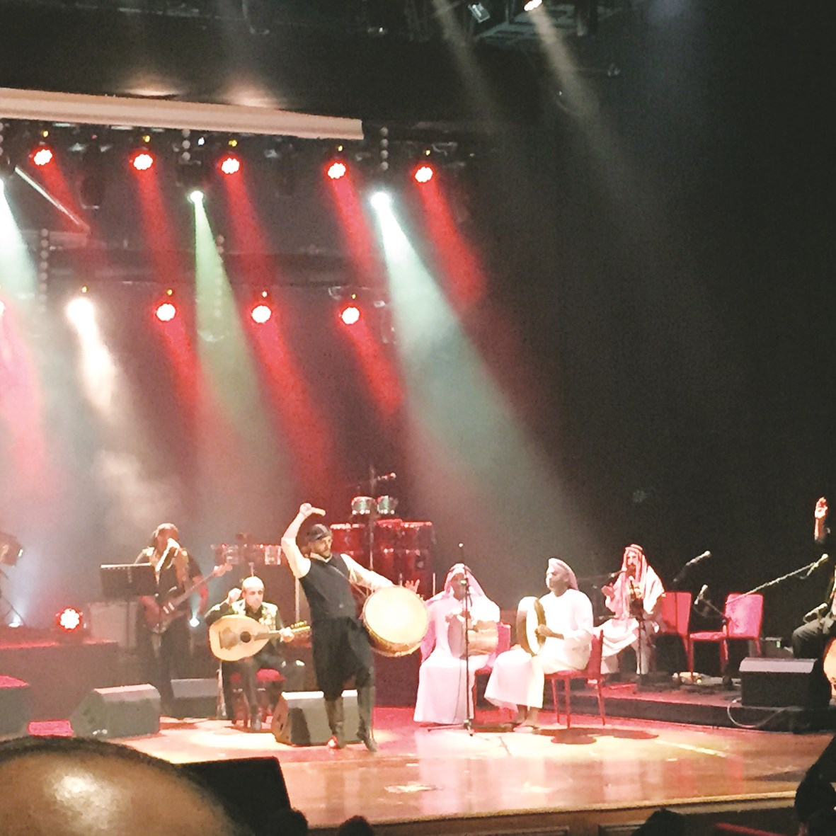 فرقة «شيّاب» شاركت ضمن الفقرات