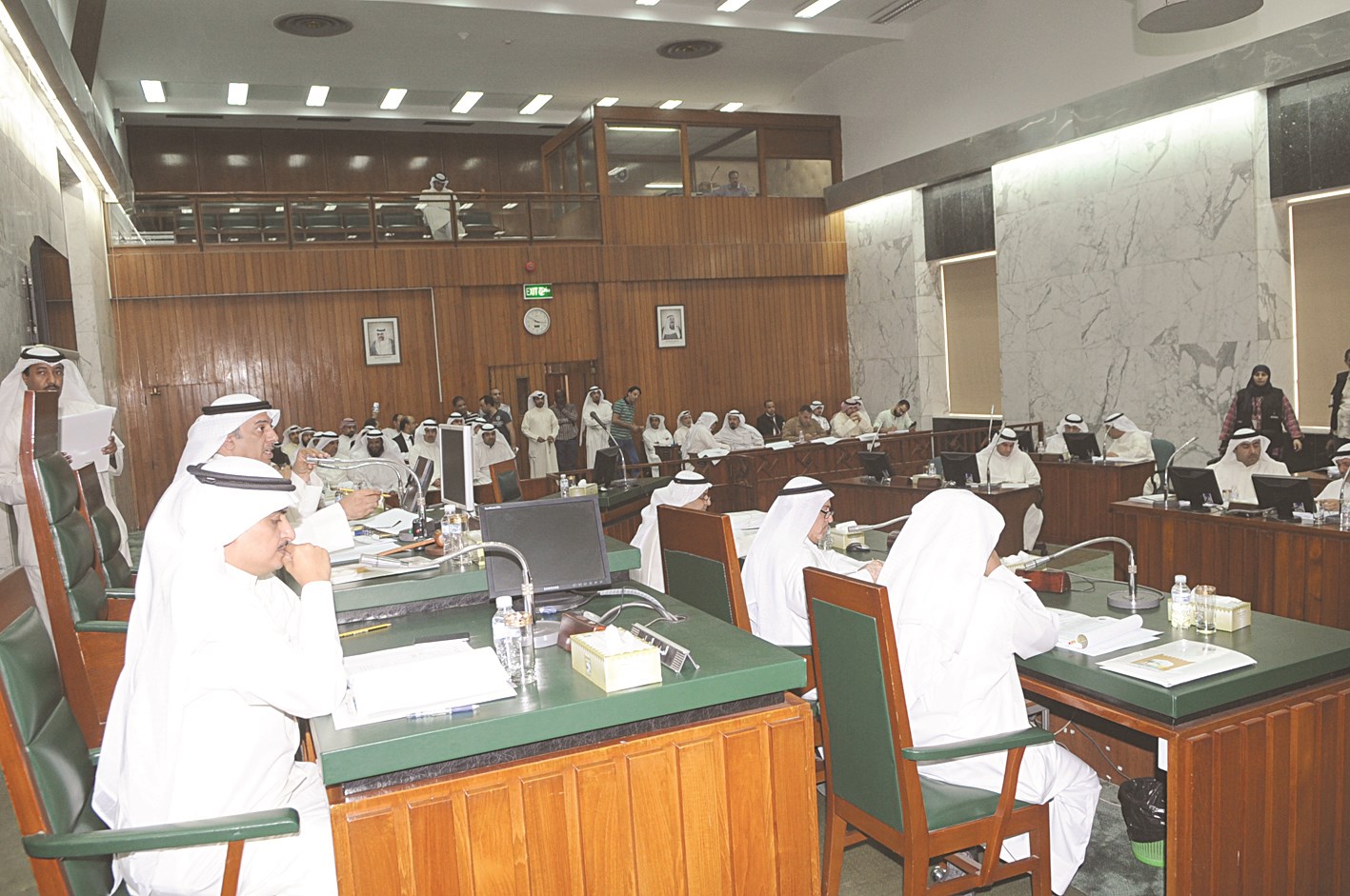 مهلهل الخالد يلقي كلمة افتتاح دور الانعقاد الجديد للمجلس البلدي
