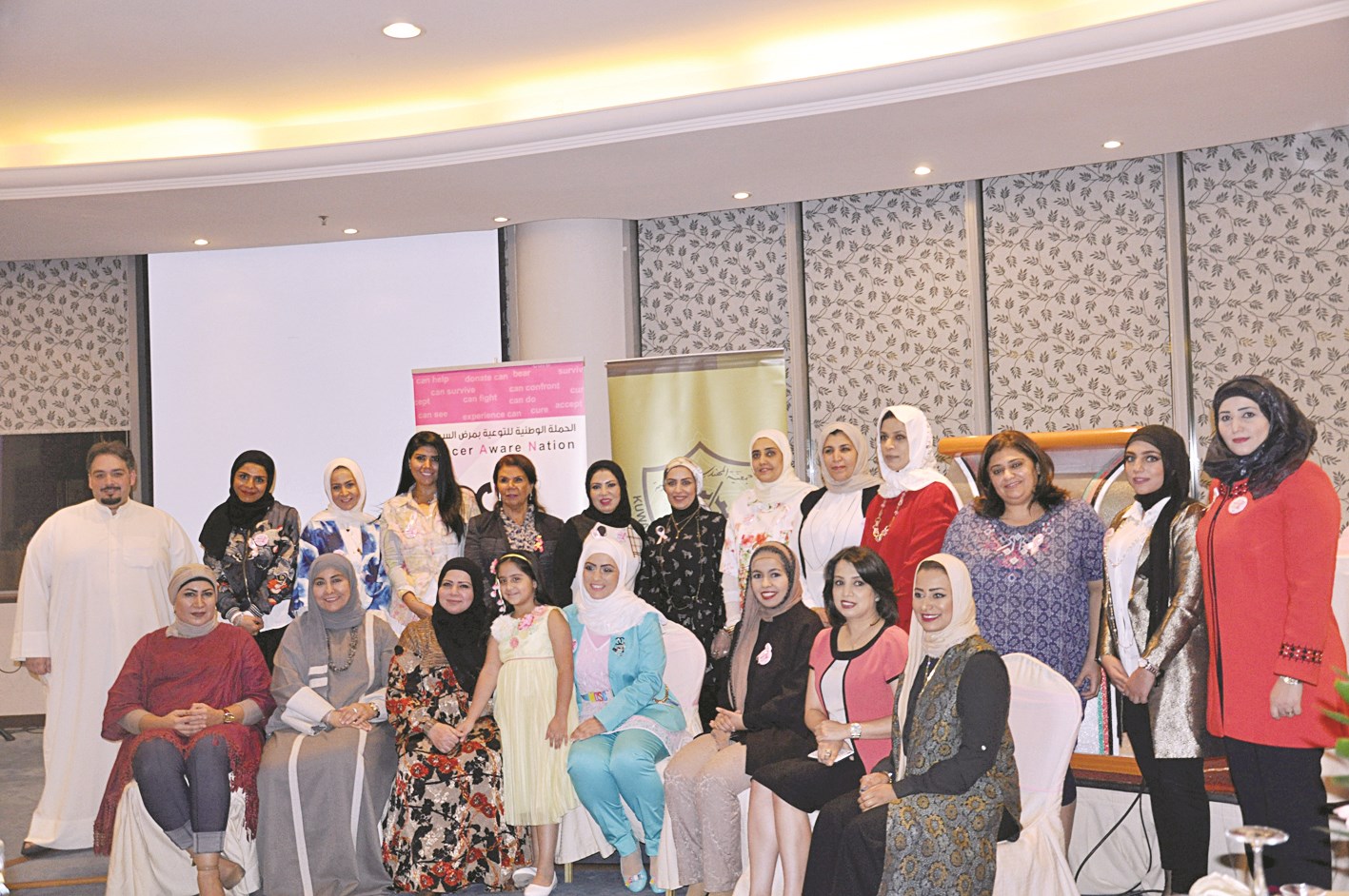 المشاركات في الأمسية مع رئيس المركز الإعلامي في «المهندسين» حسين ششتري