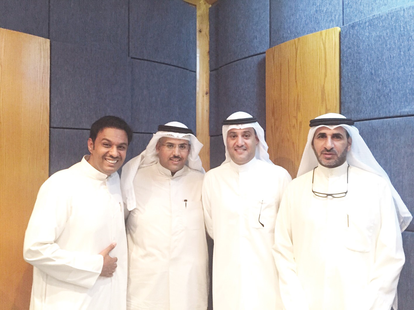 سعد الشريان وحسن الهاملي وسعد العجمي وطلال الماجد