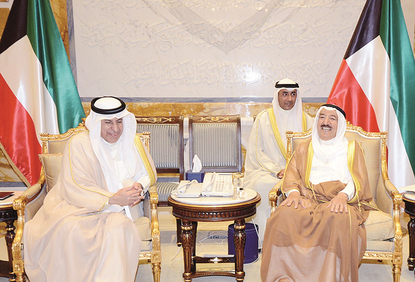 ... ومستقبلاً السفير السعودي