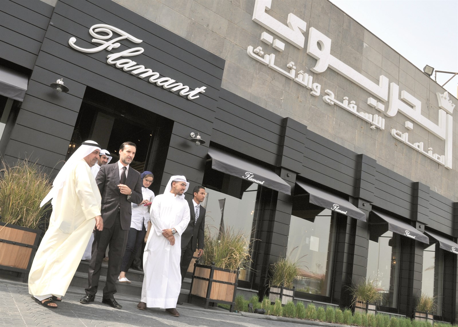 من أجواء الافتتاح