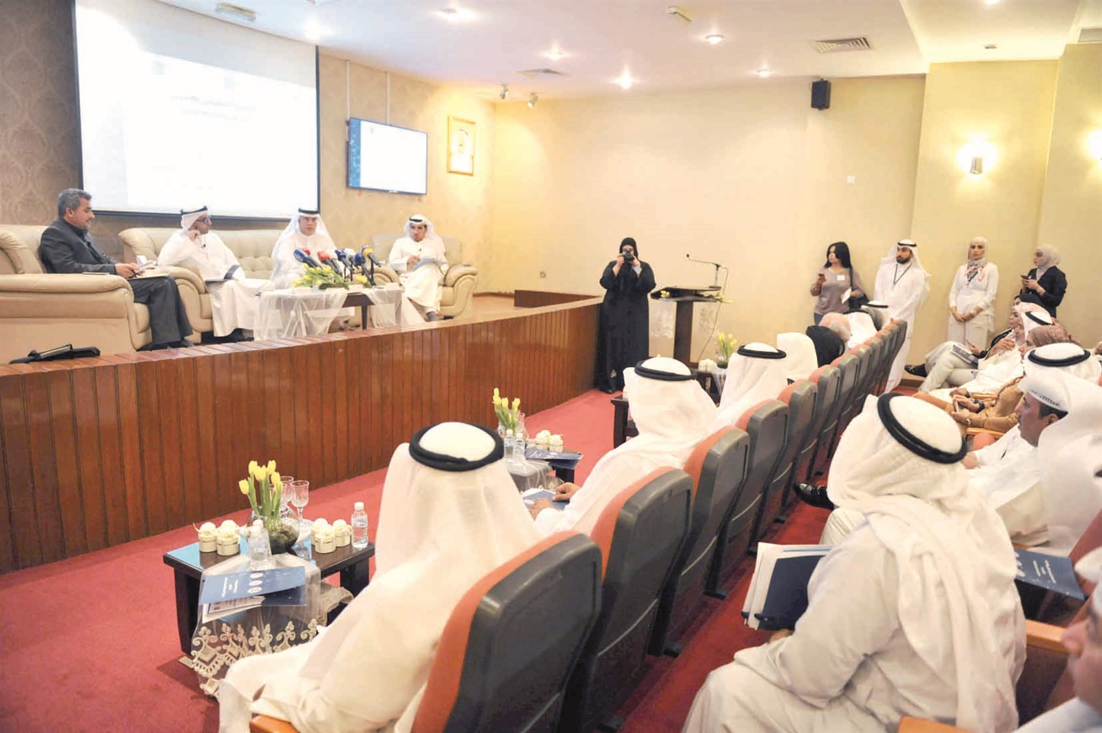 جانب من الحضور (تصوير نور هنداوي)