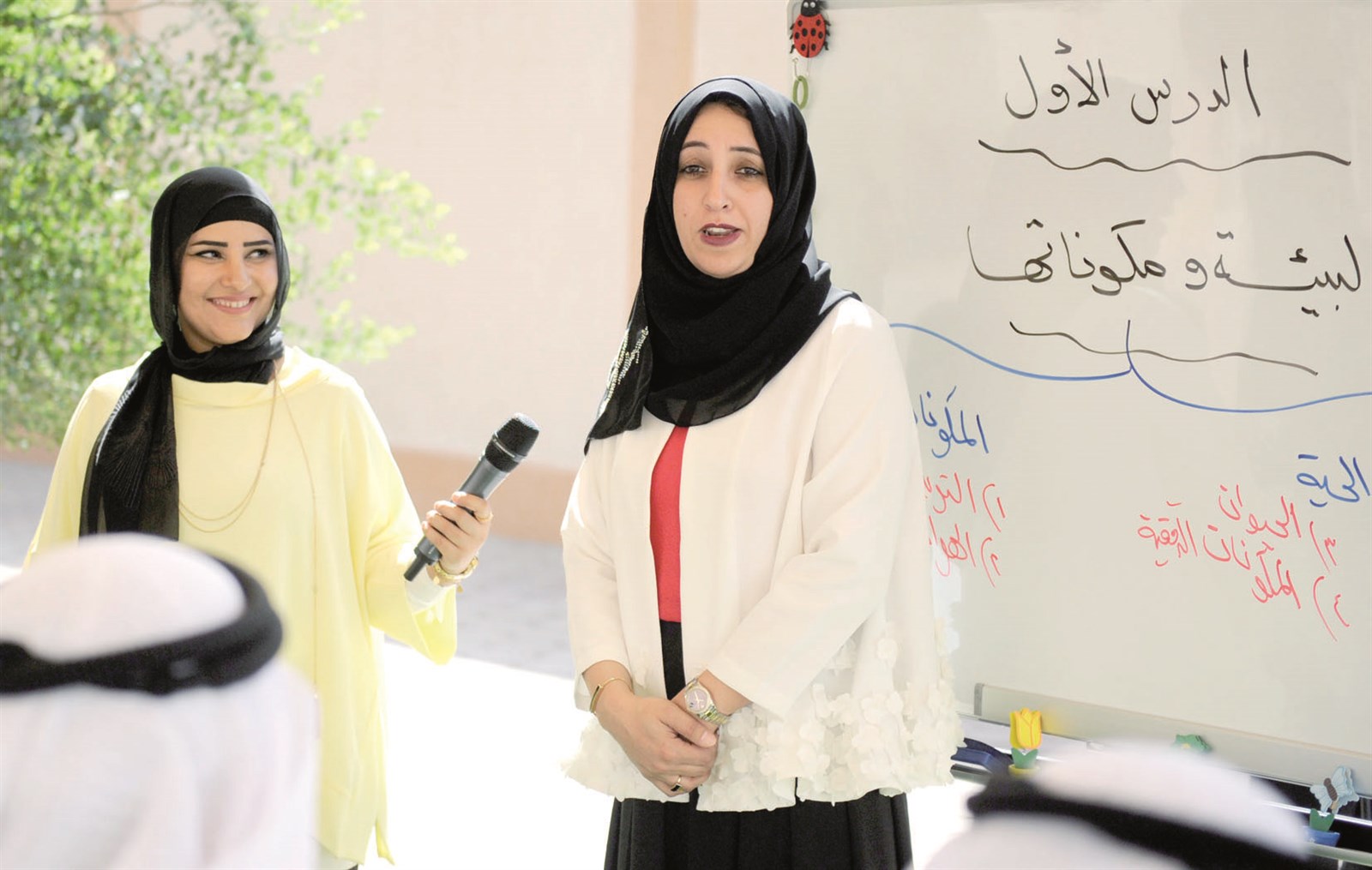 موضي المطيري وفاطمة شلش