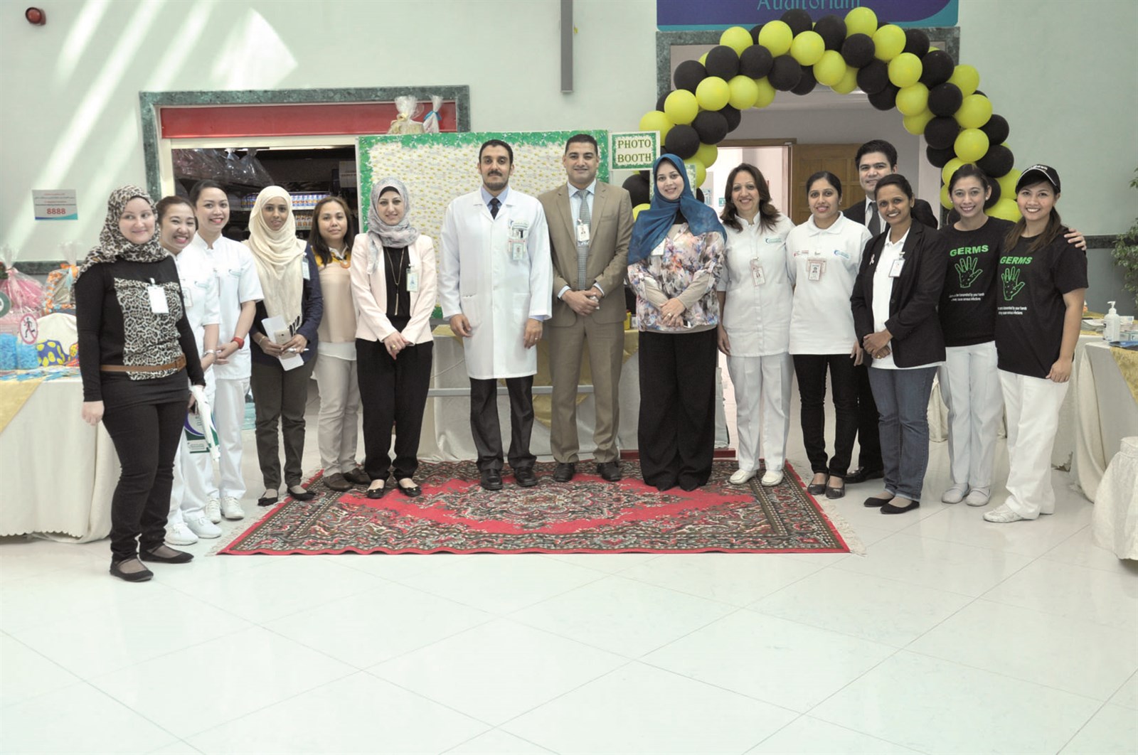 المشاركون في أسبوع الأمن والسلامة