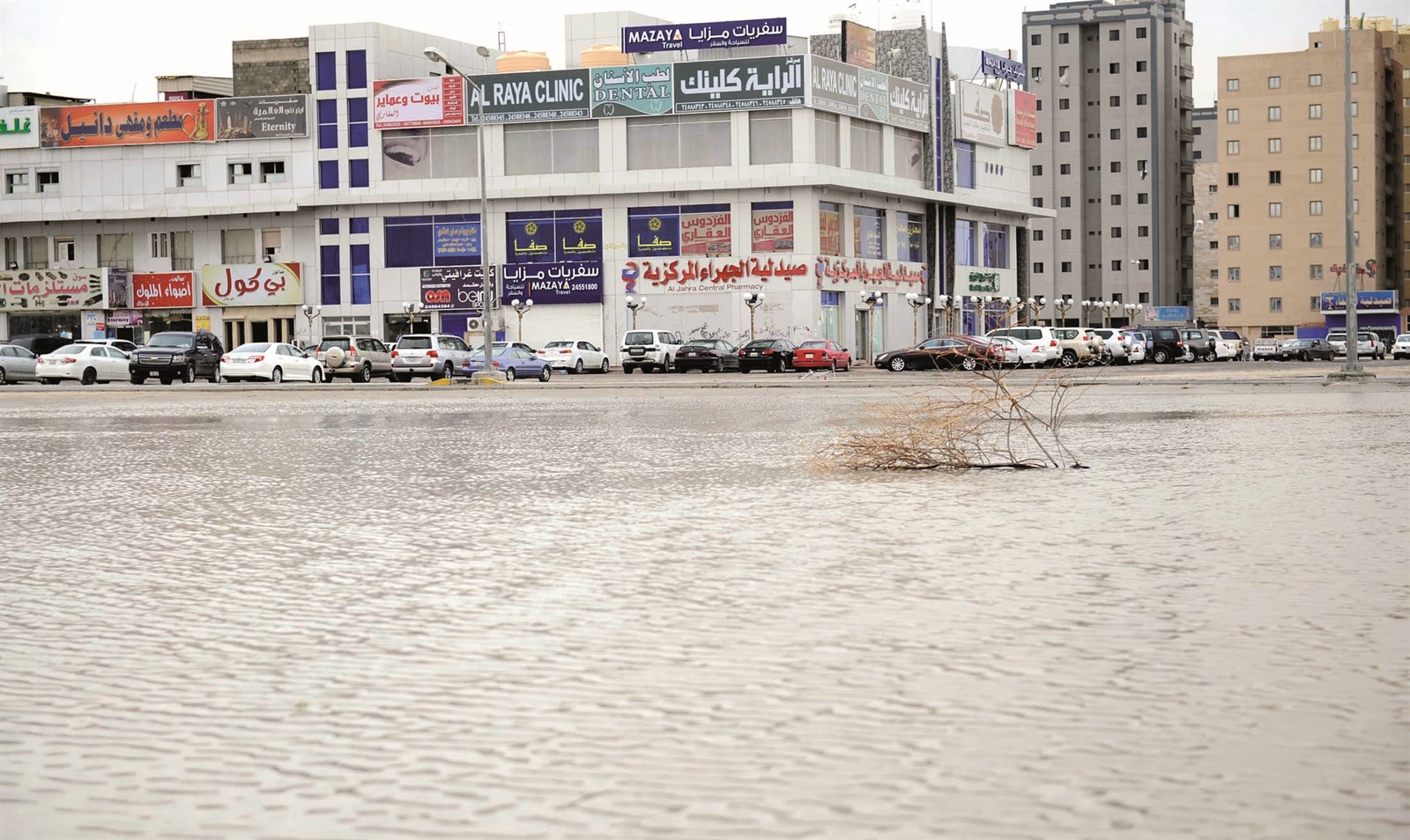 بحيرات «واسعة» في الجهراء