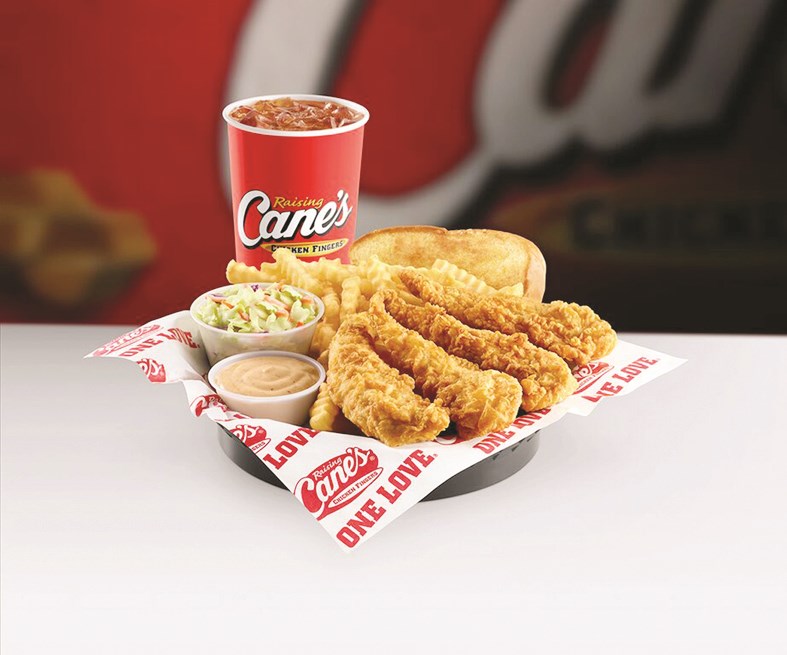 وجبة الدجاج الشهيرة في «Raising Cane’s»