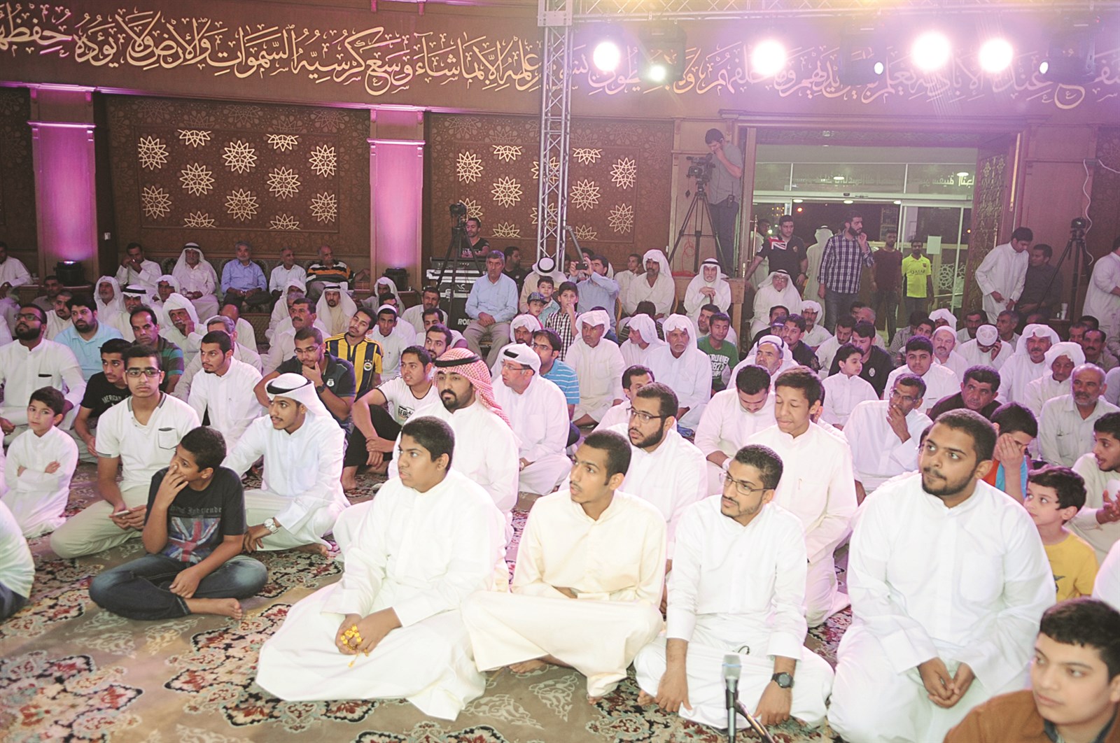 جانب من الحضور