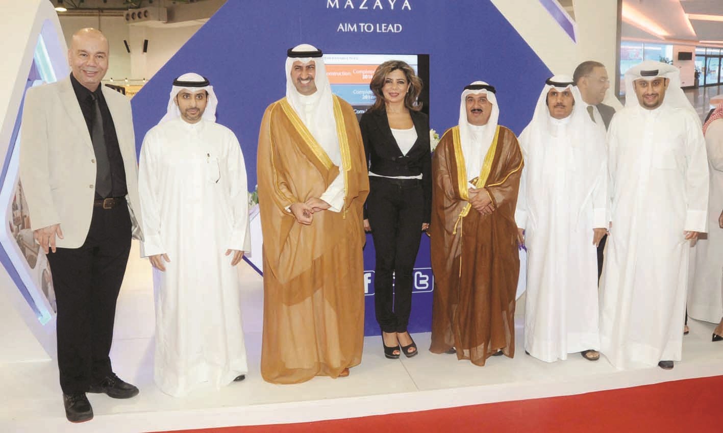 ... وفي جناح شركة «المزايا القابضة»